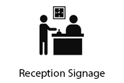 Office Reception Signage Dubai